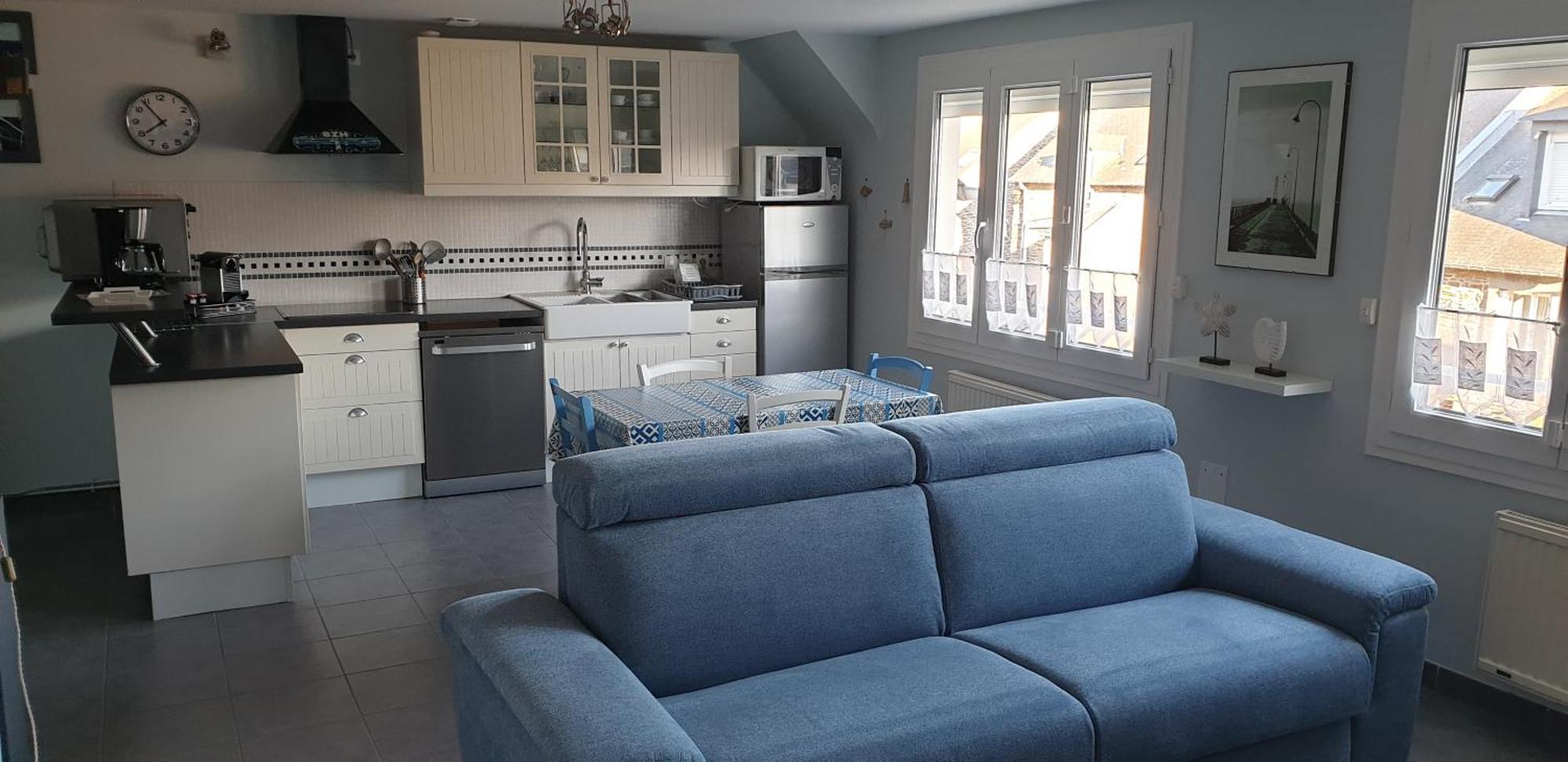 Port De La Houle - Beau 3 Pieces Classe 3 Etoiles Avec Garage Prive 康卡勒 外观 照片